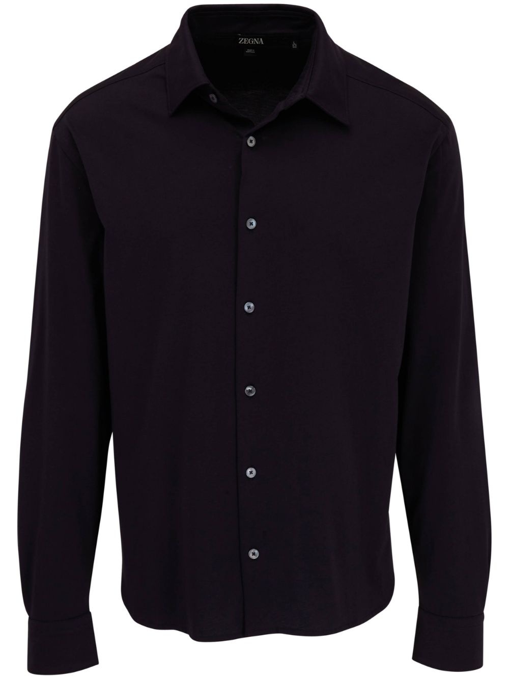 button-up cotton shirt - 1
