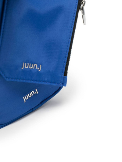 JUUN.J logo-plaque zip-up mini bag outlook
