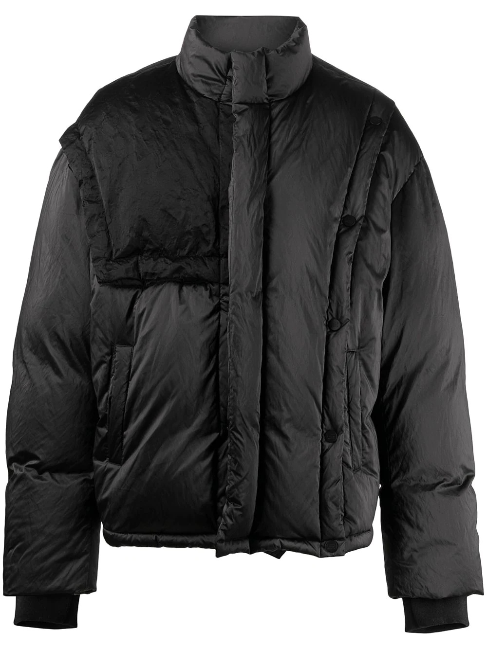 concealed padded coat - 1