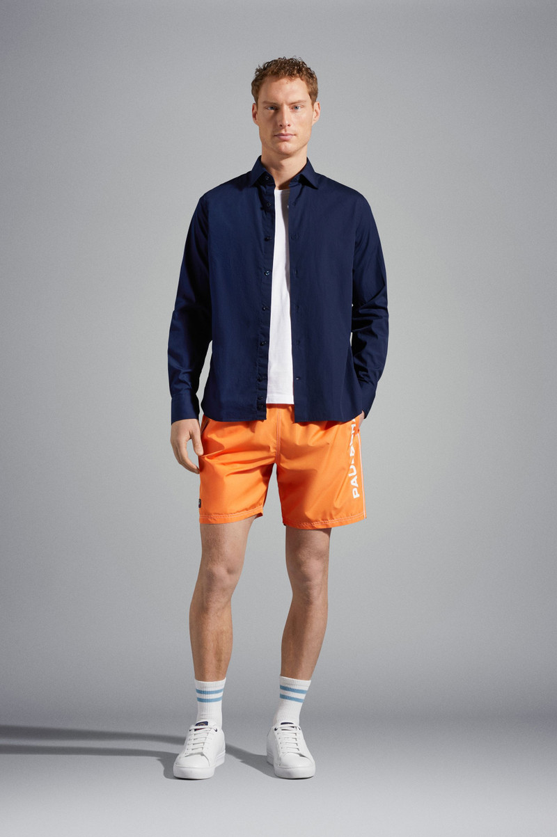Paul & Shark SWIM SHORTS WITH PRINTED PAUL&SHARK outlook