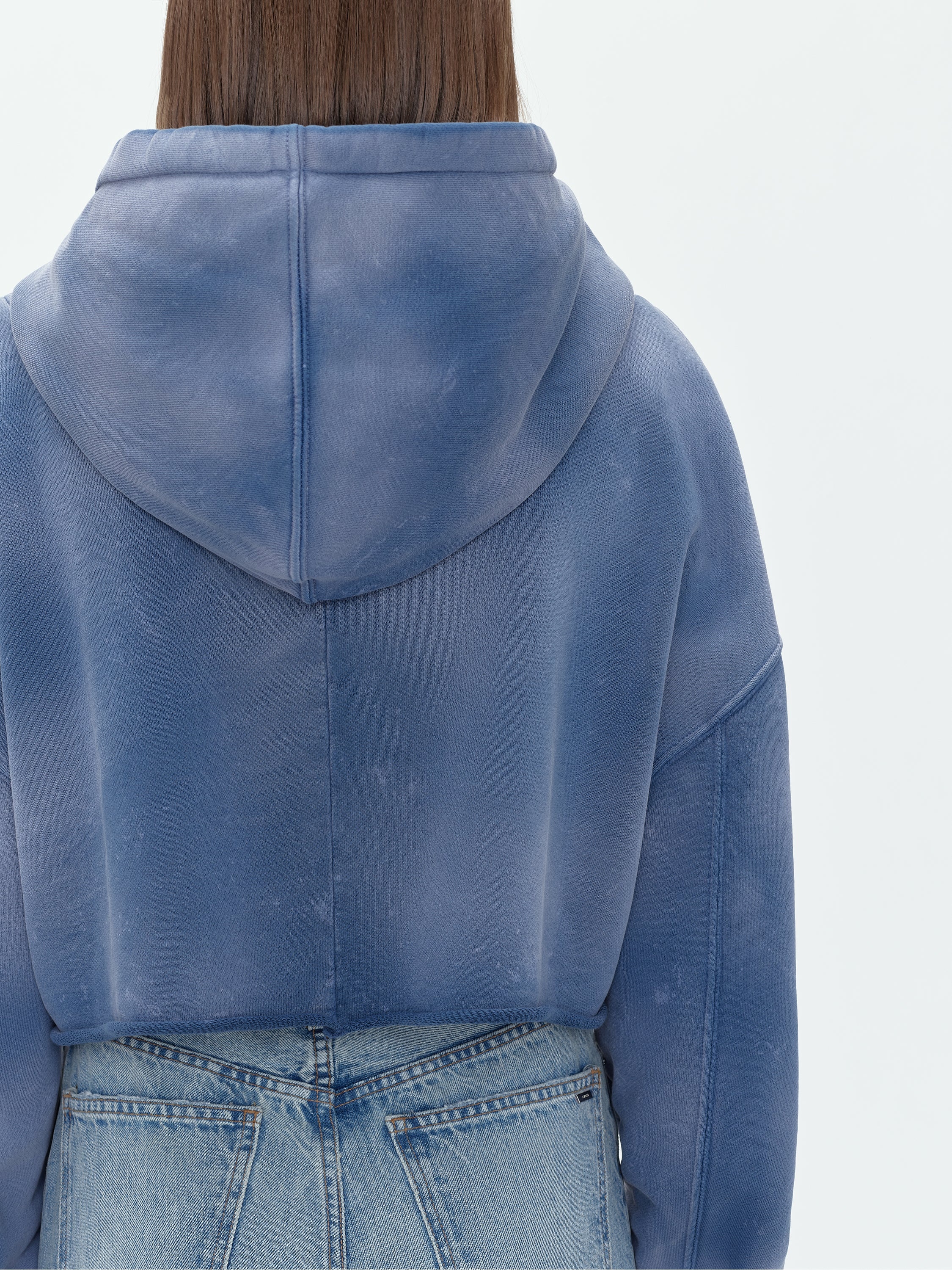 VINTAGE CROPPED TIGER HOODIE - 6