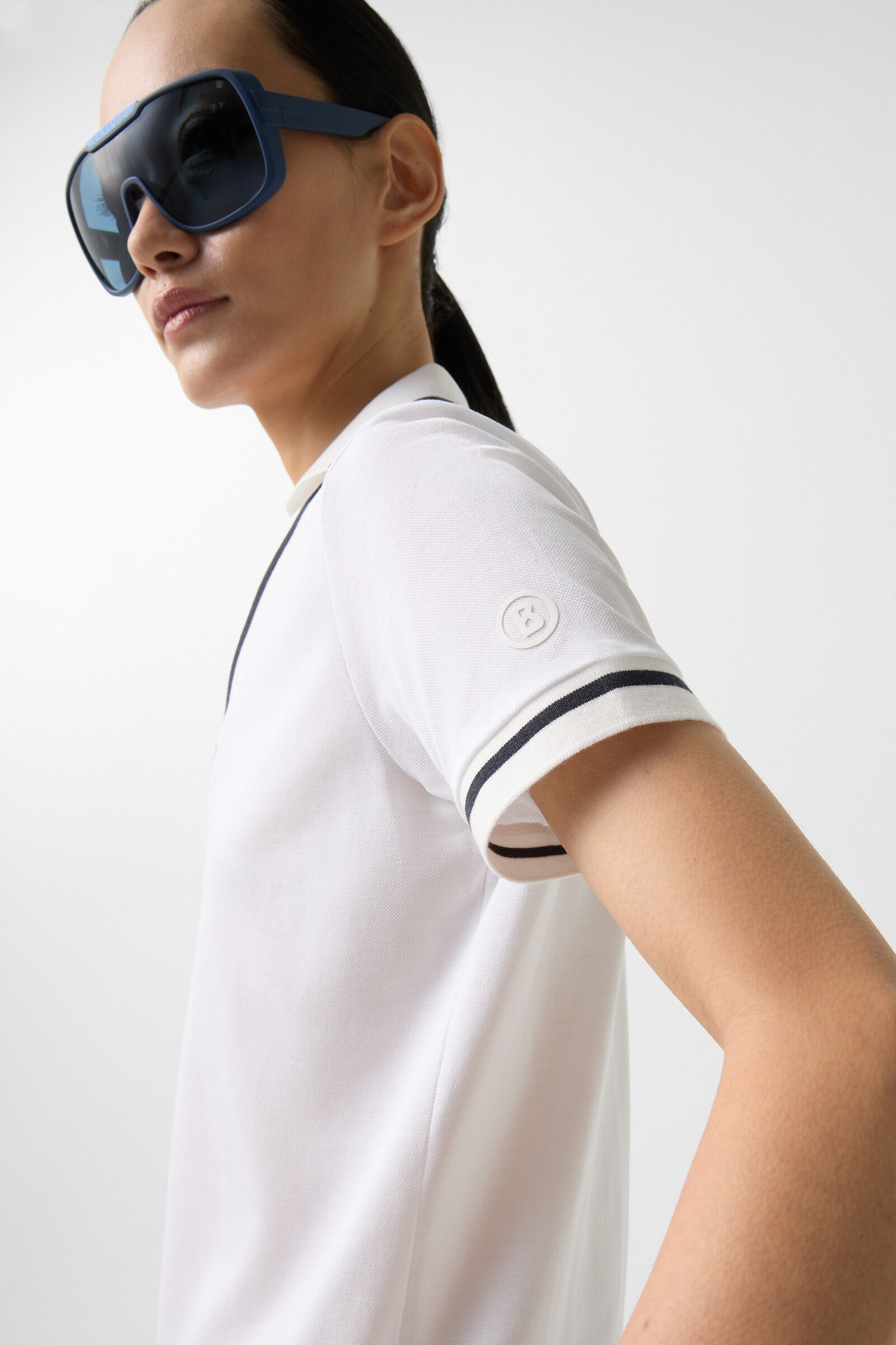Lydia functional short-sleeved top in Off-White - 6