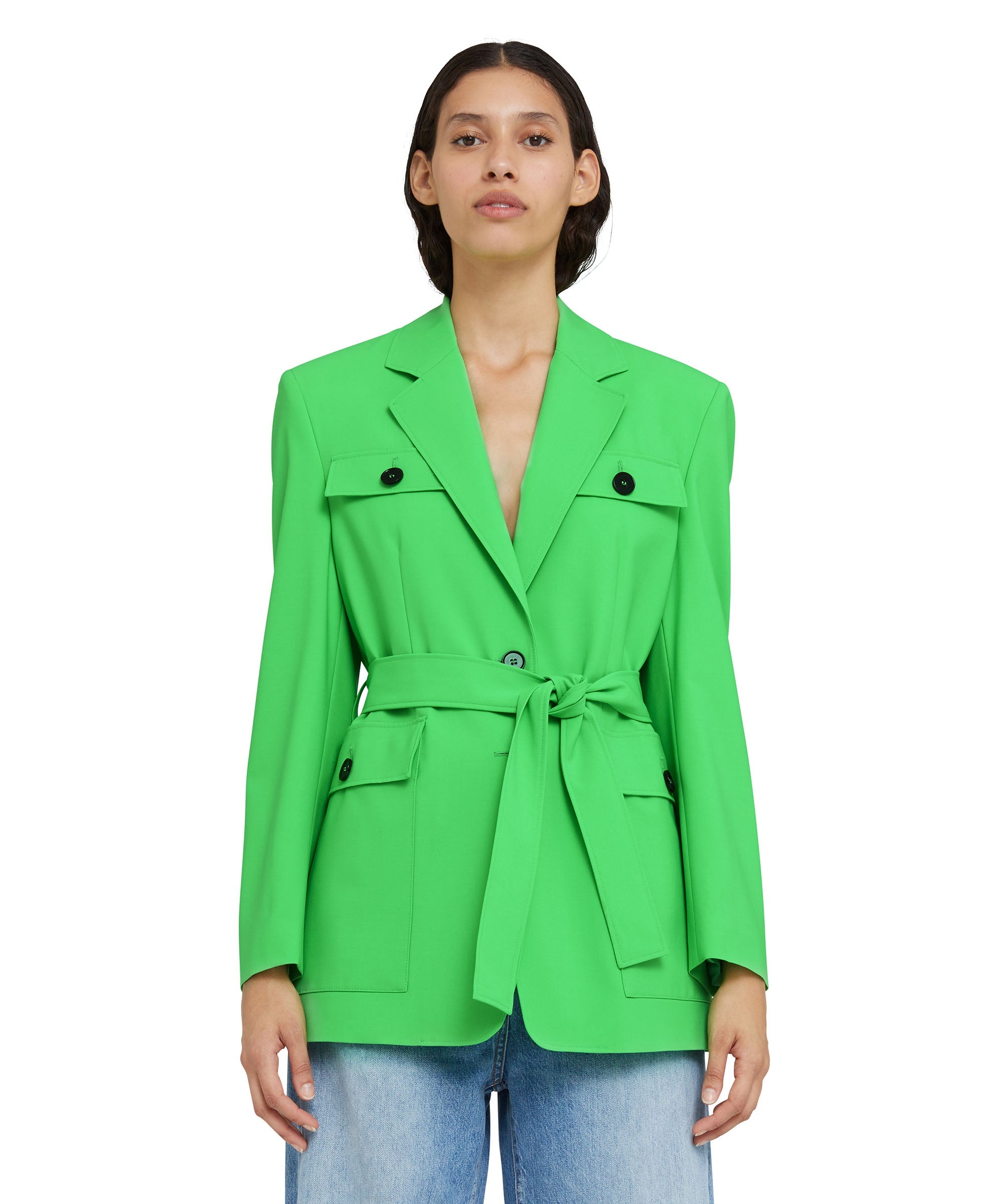 Lightweight wool sahara jacket - 1