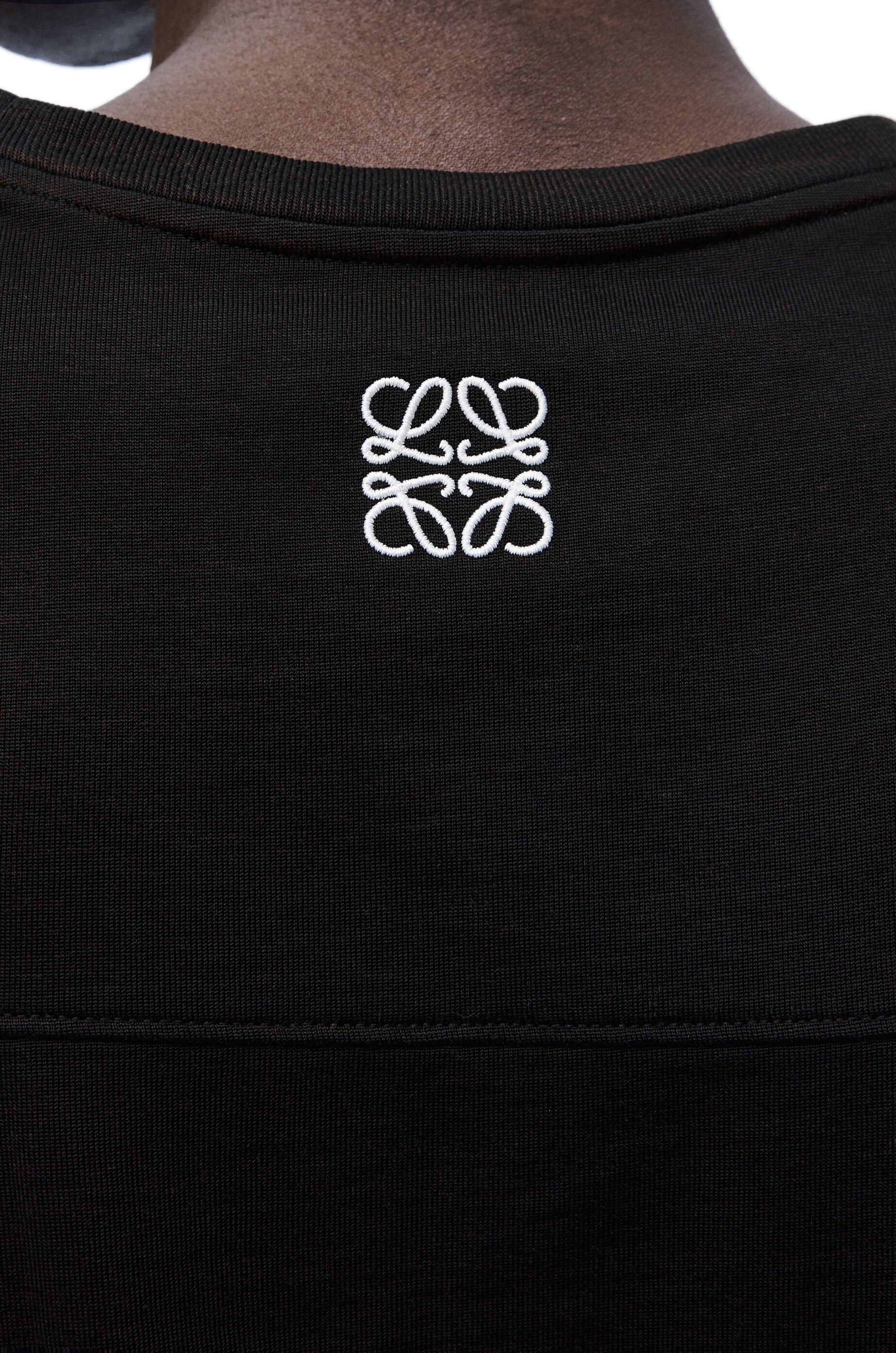 Regular fit T-shirt in cotton and viscose - 5
