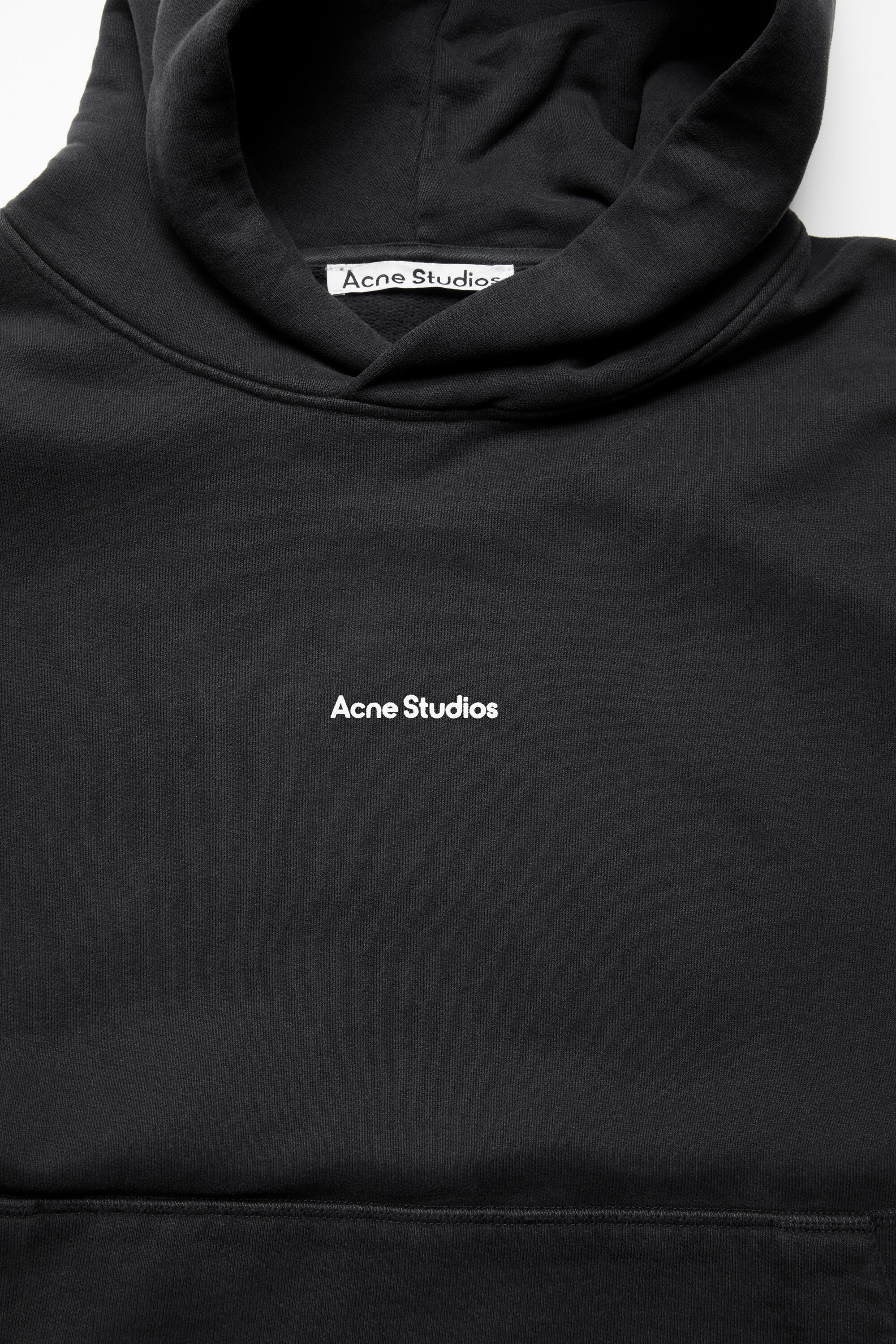 Logo hoodie - Black - 5