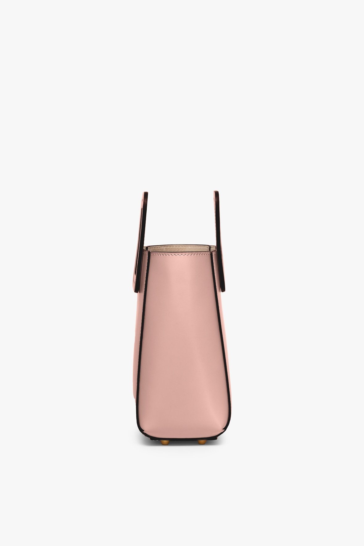 STAUD MINI SHIRLEY LEATHER BAG | DARK BLUSH - 6