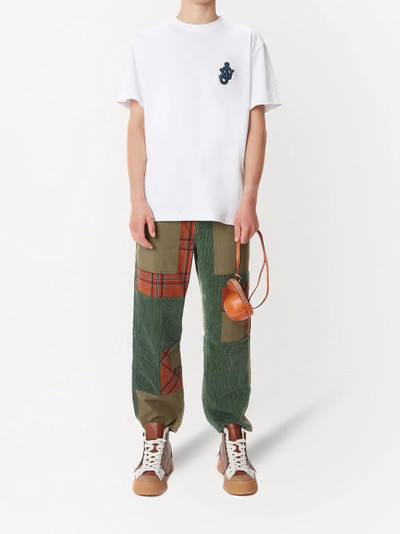 JW Anderson cropped patchwork Fatigue trousers outlook