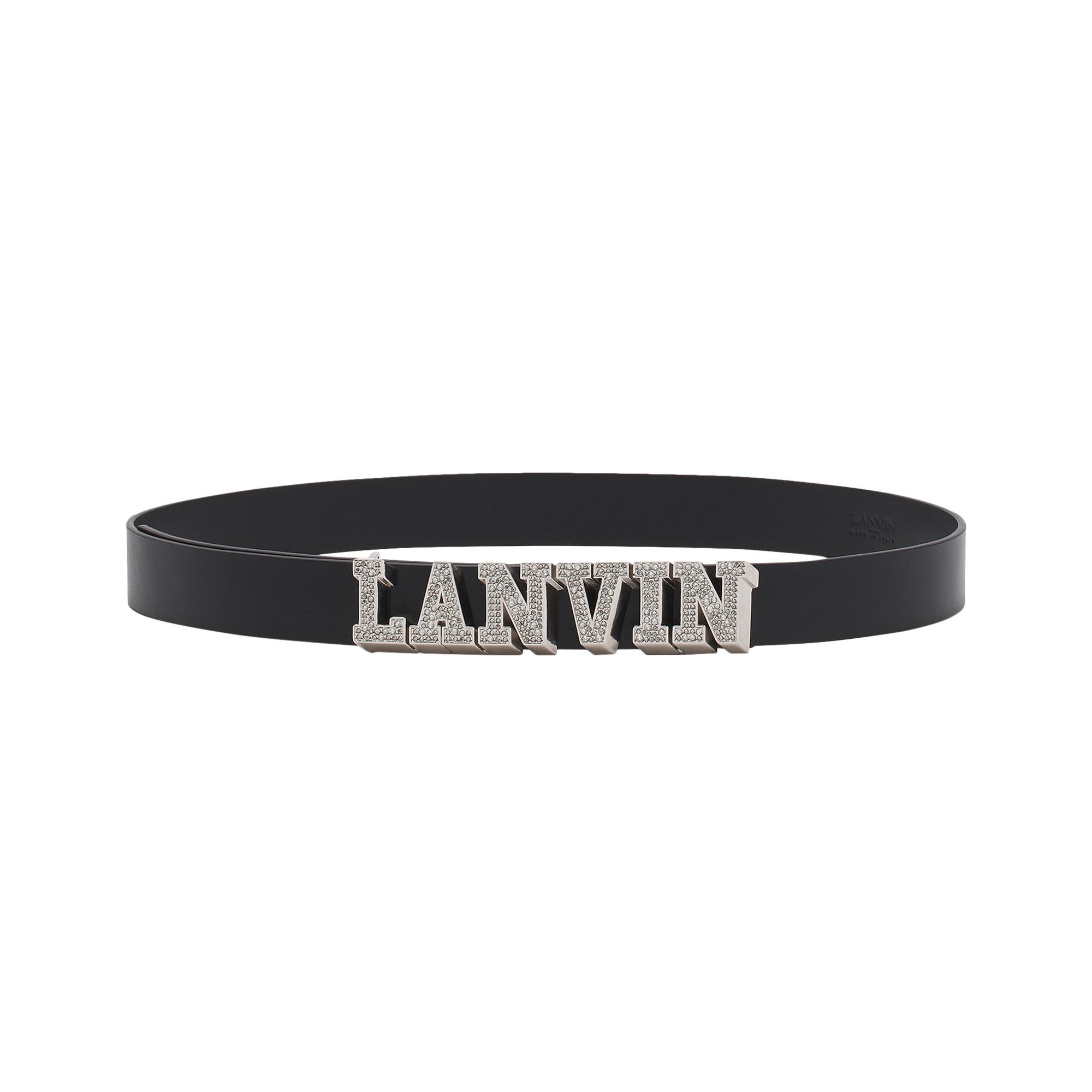 Lanvin x Future Logo Belt 'Black' - 1