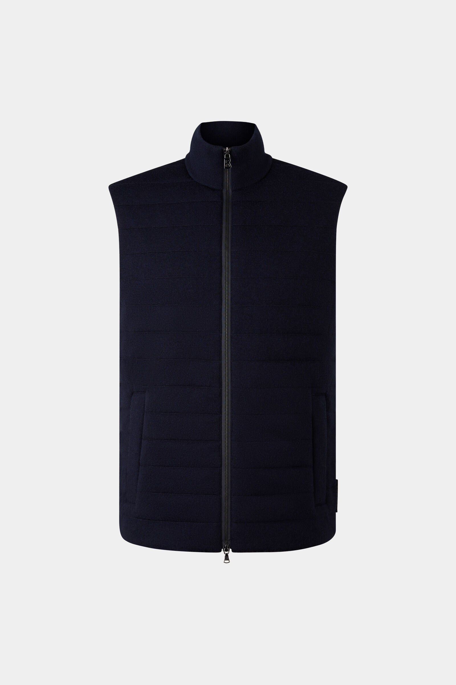 Lavin knitted vest in Navy blue - 1