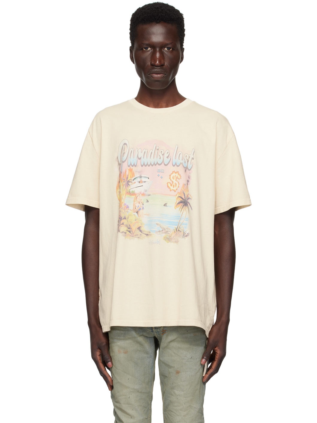 Yellow Paradise Biggie T-Shirt - 1