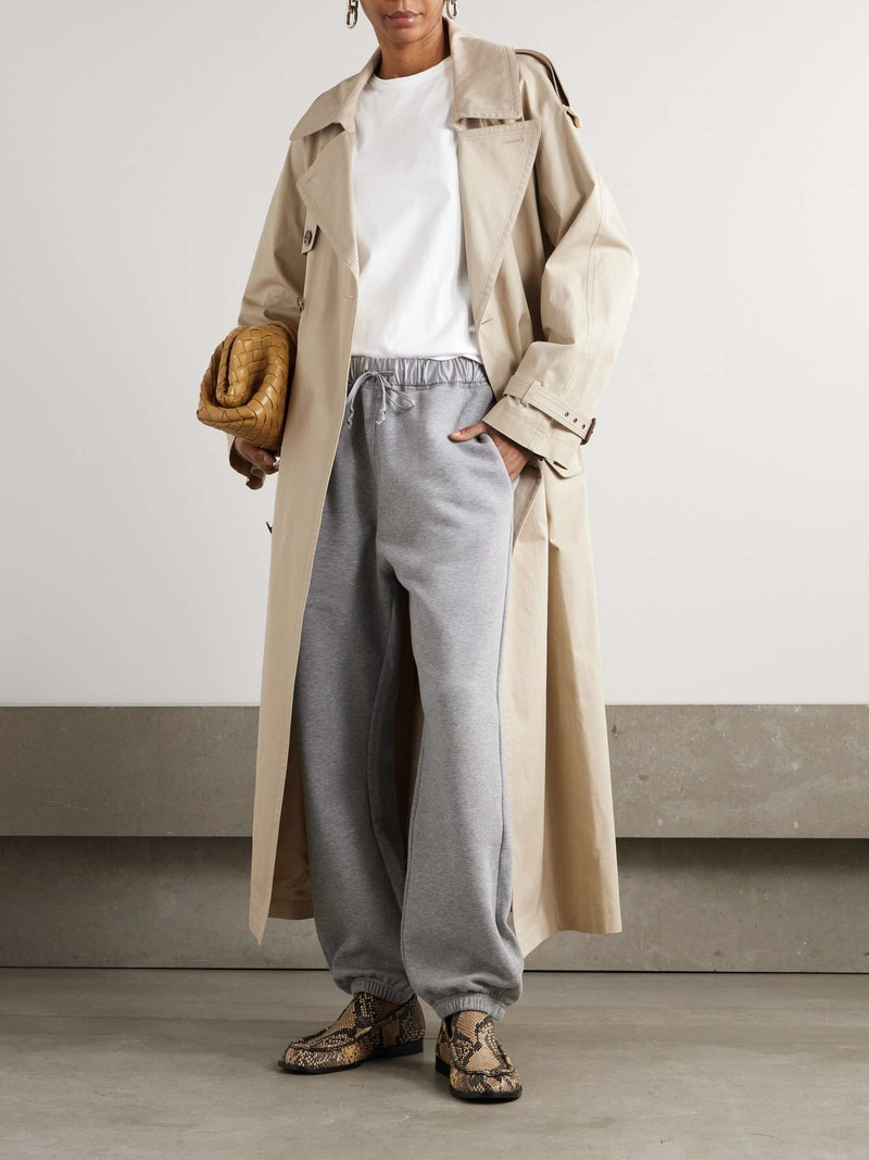 Loulou de Saison Brani embroidered organic Supima cotton-jersey tank White outlook