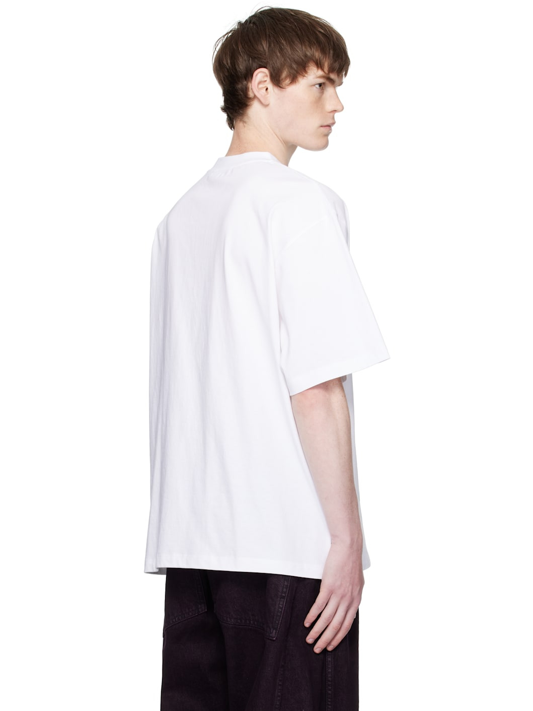 White Multi Rainbow Logo T-shirt - 3