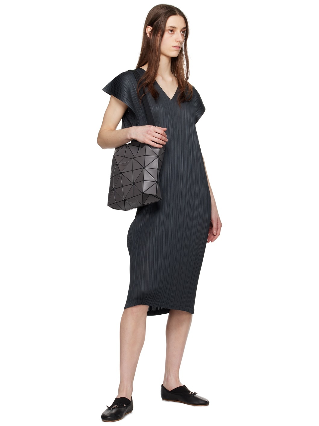 Gray Monthly Colors March Midi Dress - 4