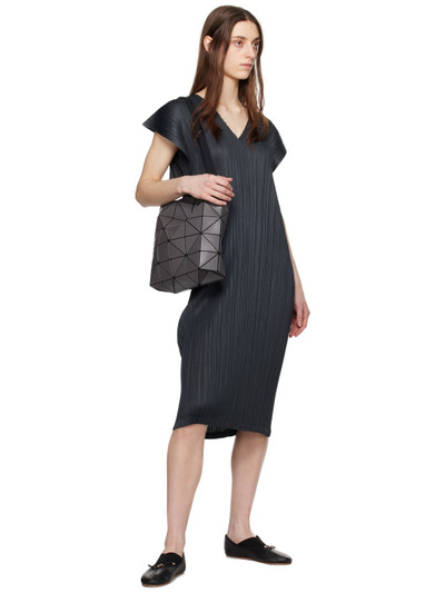Pleats Please Issey Miyake Gray Monthly Colors March Midi Dress outlook