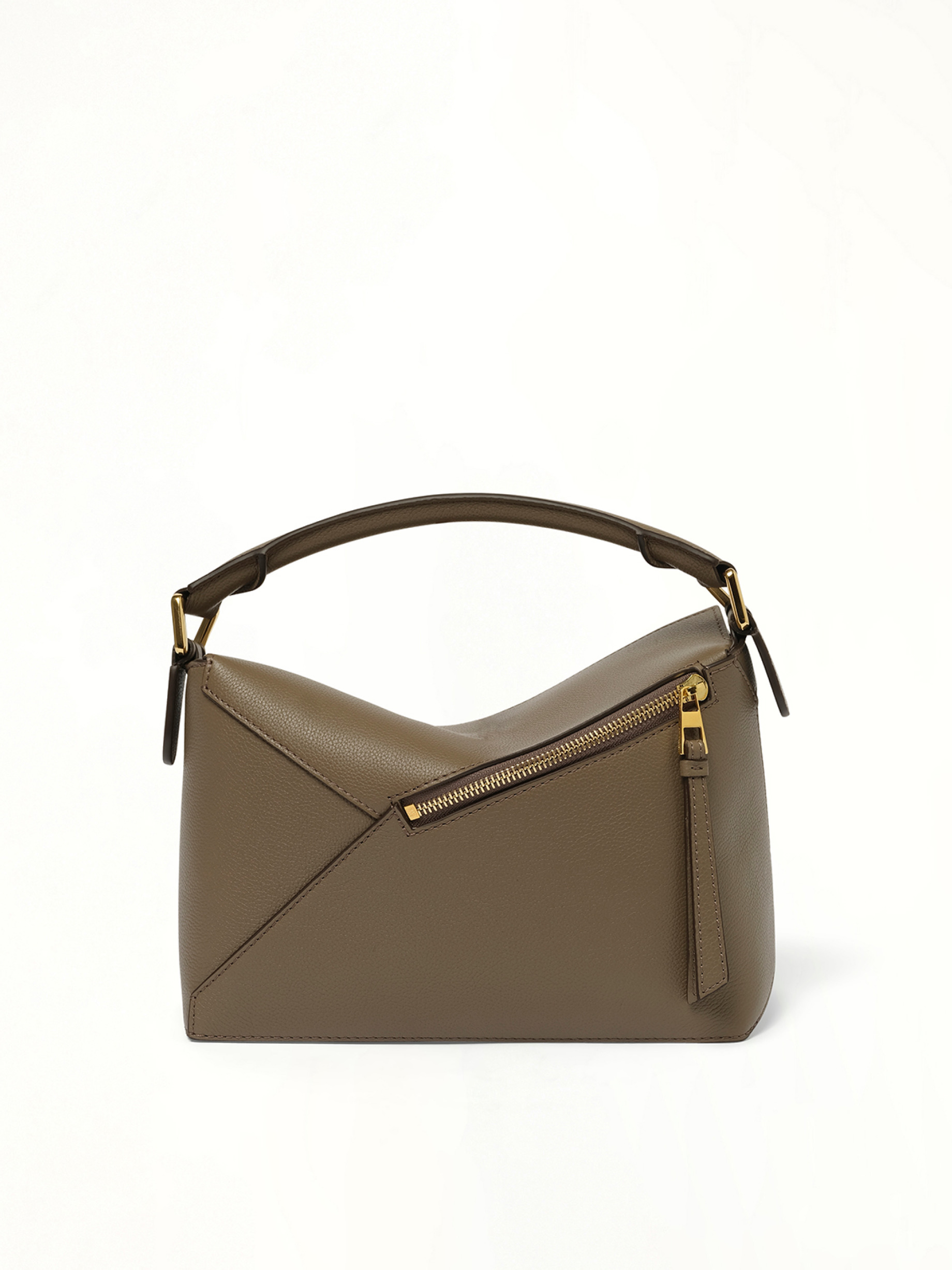 Puzzle Edge Small Bag in Taupe - 6