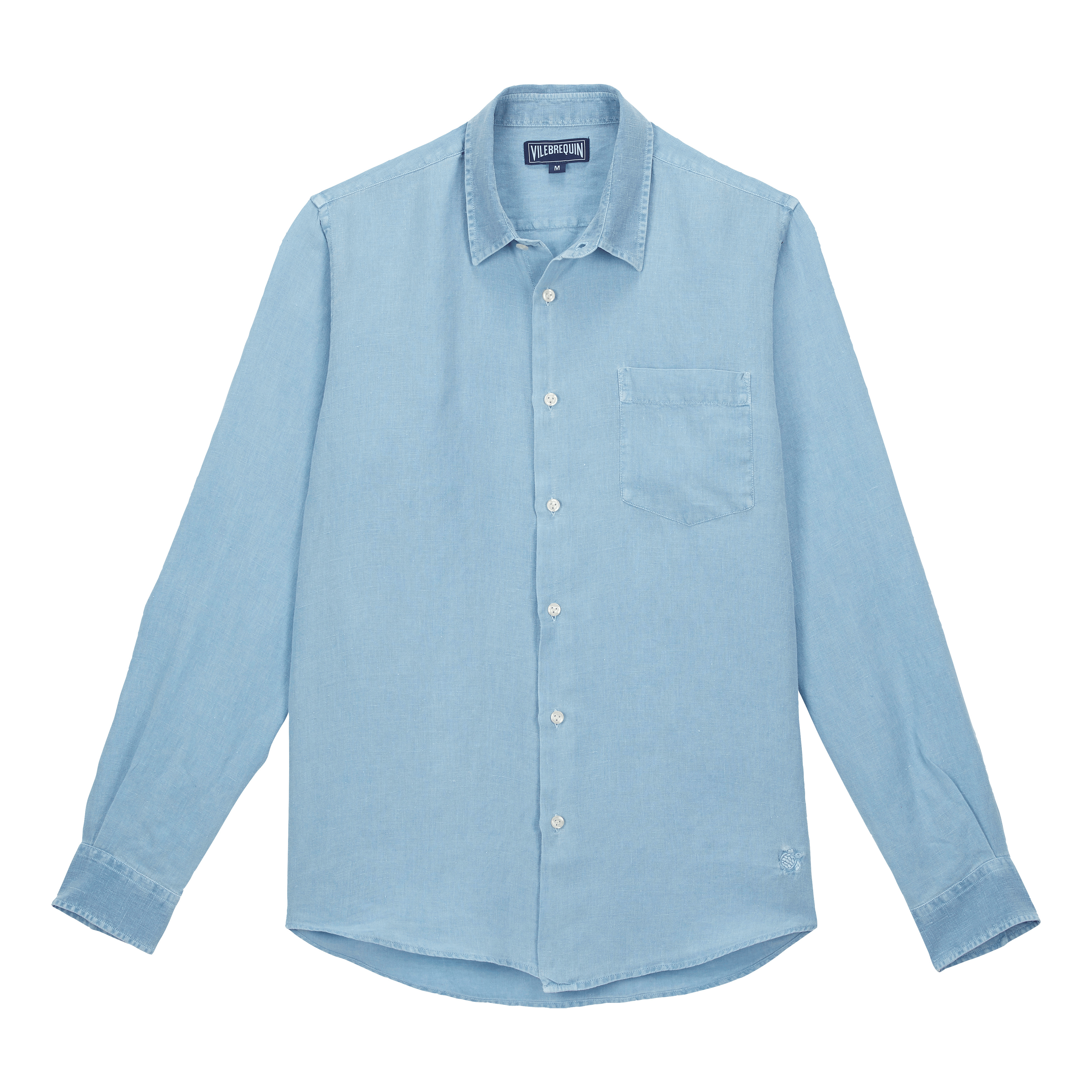 Men Linen Shirt Mineral Dye - 1
