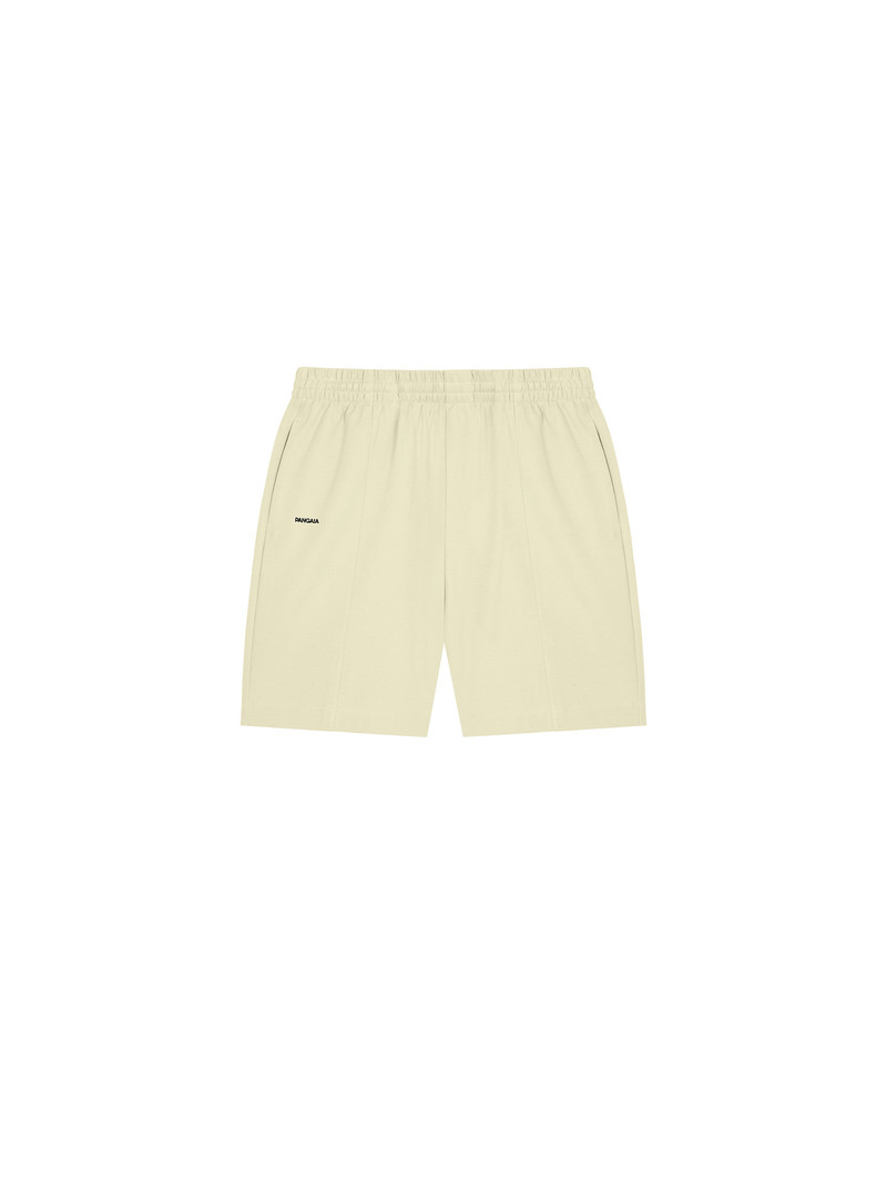 Mens DNA Double Jersey Panelled Shorts - Maitake Beige 1
