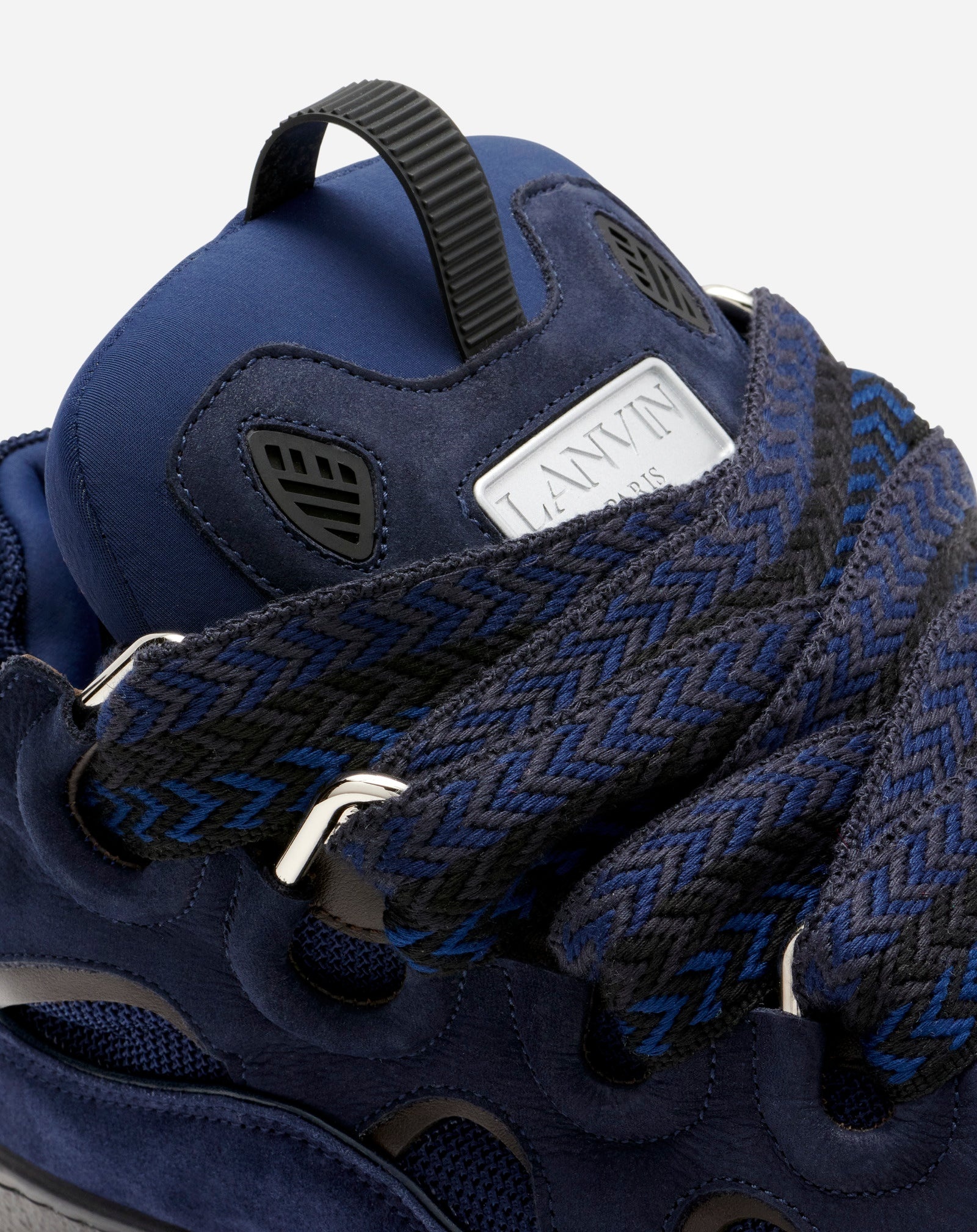 LEATHER CURB SNEAKERS - 3