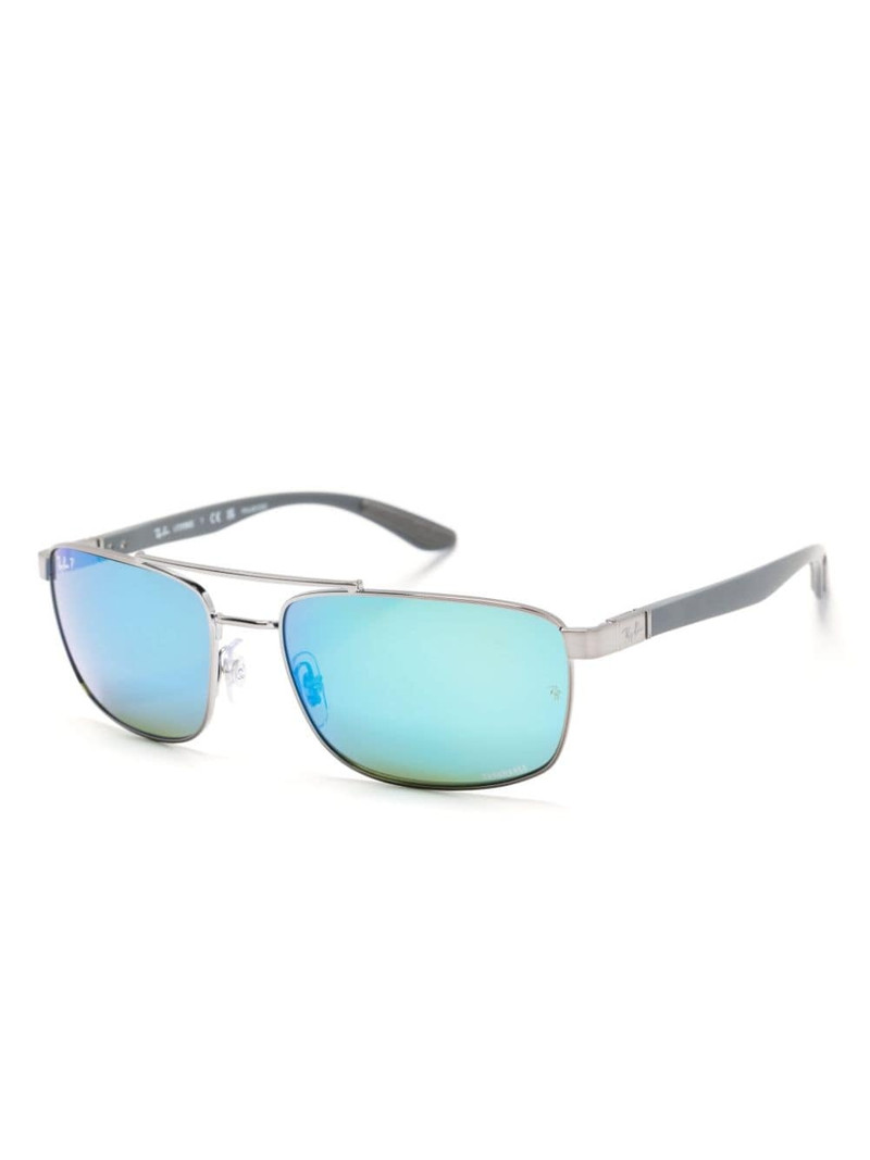 Ray-Ban RB3737CH rectangle-frame sunglasses outlook