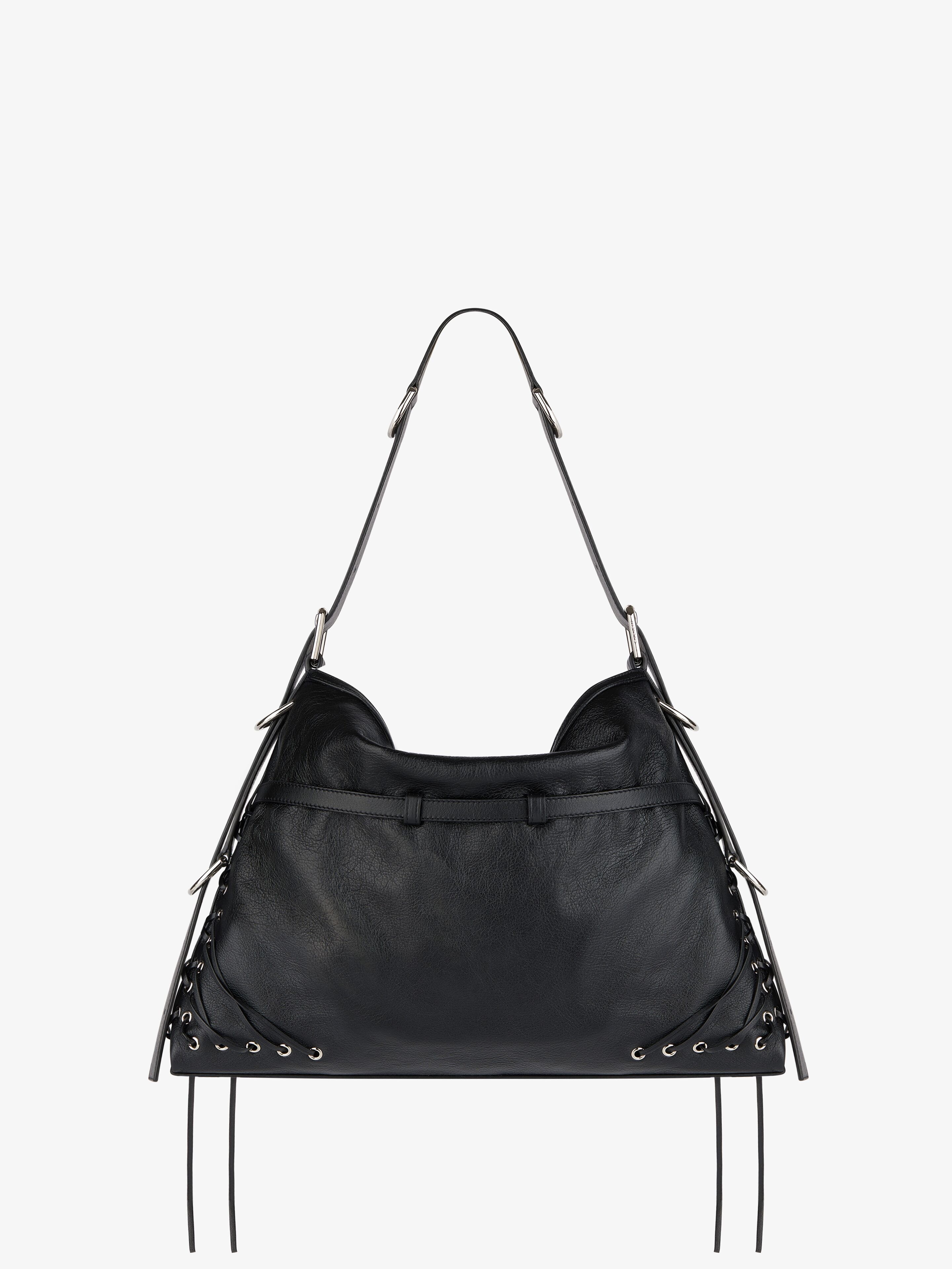 MEDIUM VOYOU BAG IN CORSET STYLE LEATHER - 3