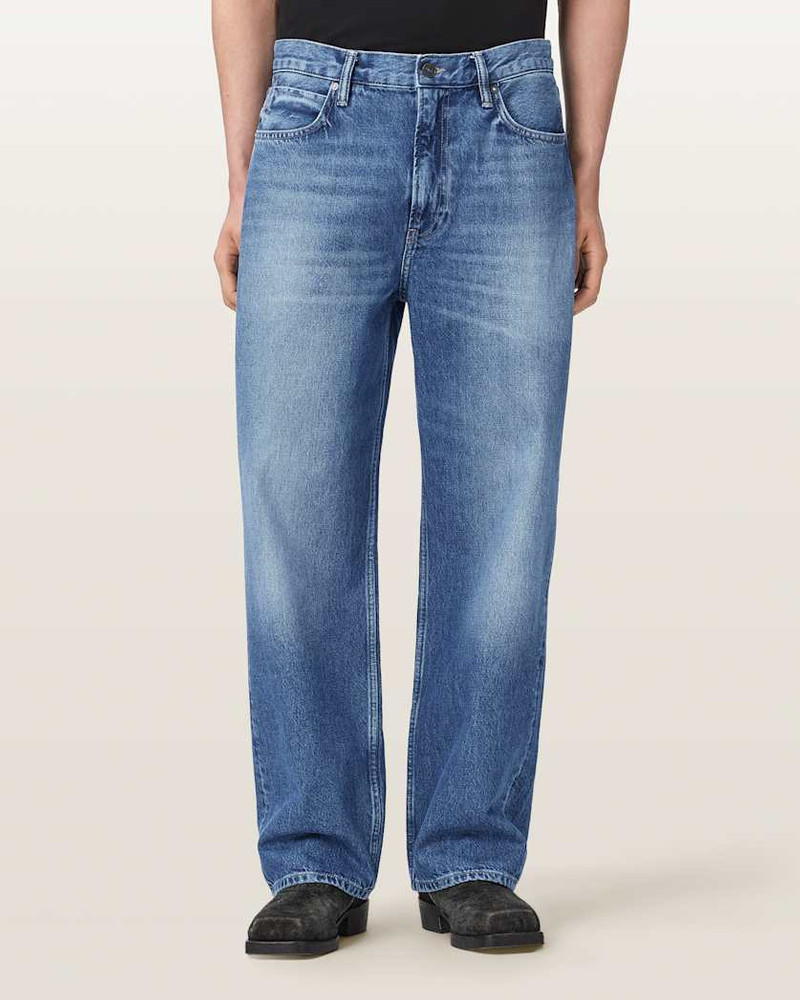 ALLSAINTS MULLEN STRAIGHT LEG LOOSE DENIM JEANS outlook