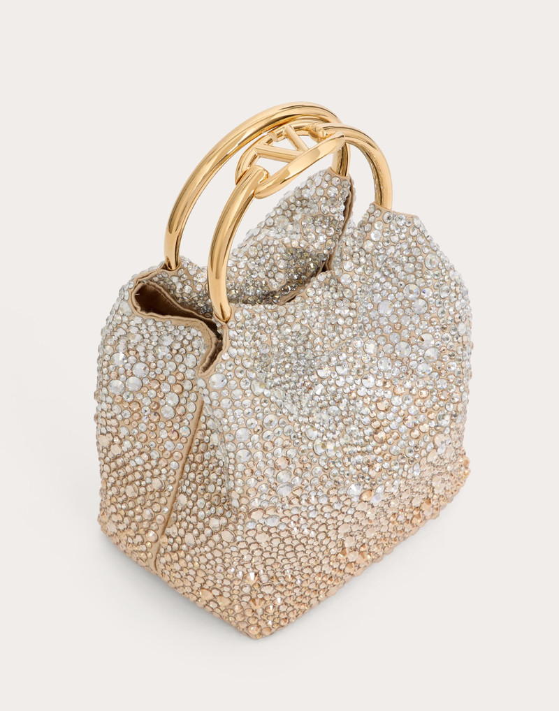 VALENTINO GARAVANI CARRY SECRETS SMALL EMBROIDERED BUCKET BAG 5