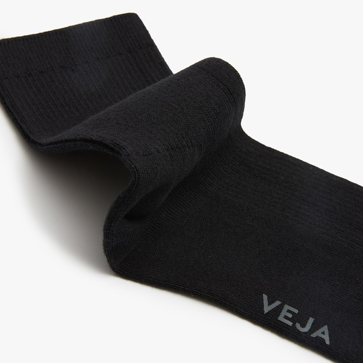 EVERYDAY SOCKS COTTON JET BLACK - 2