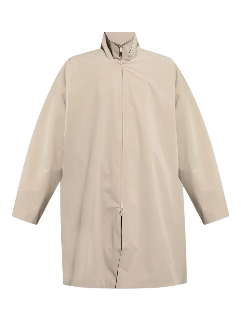 Timber zip-front coat - 1