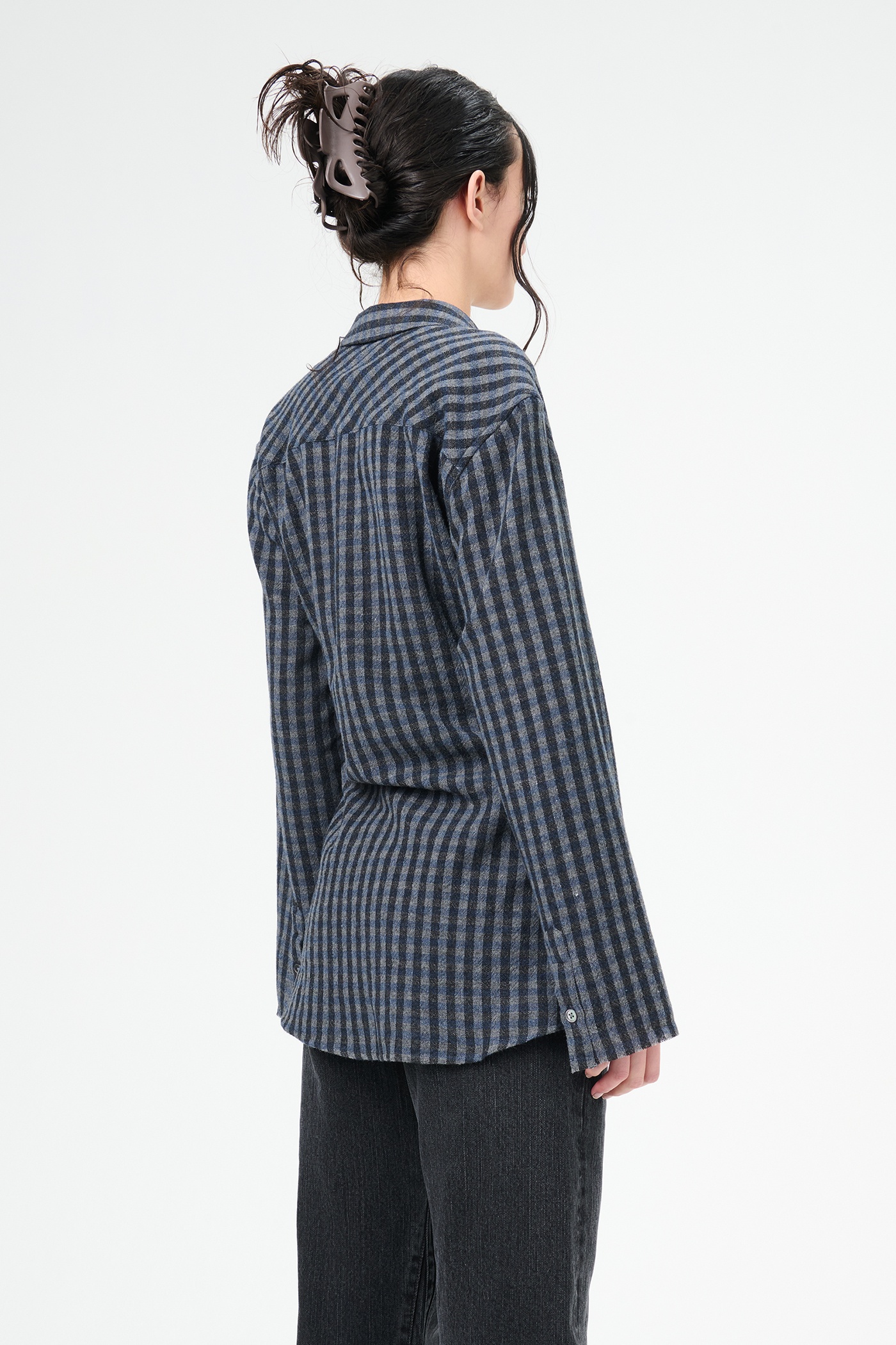 Daisy Shirt Principal Check Rural Wool - 6