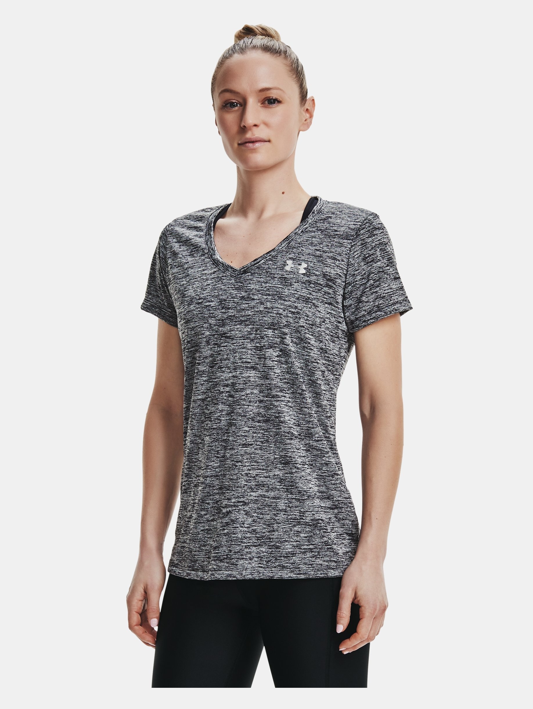 Women's UA Tech™ Twist V-Neck Short Sleeve - 2