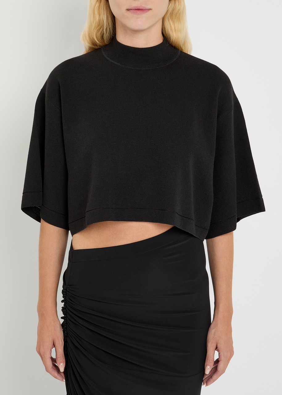 Alaïa Knit Crop top - 2