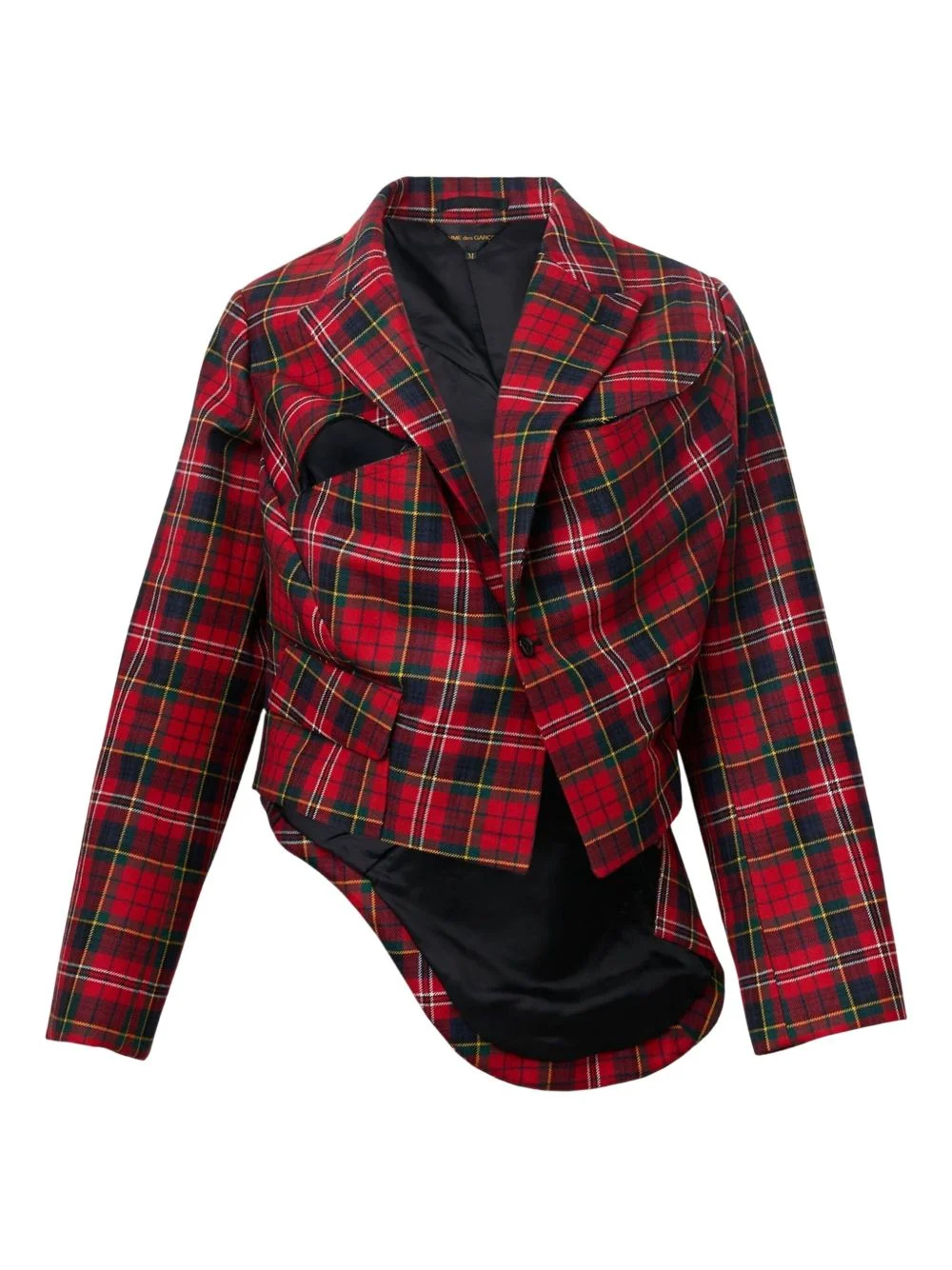 check-pattern jacket - 1