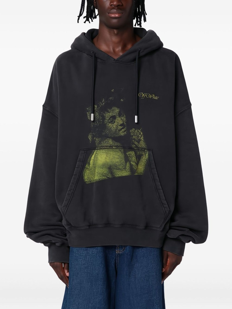 graphic-print hoodie 1