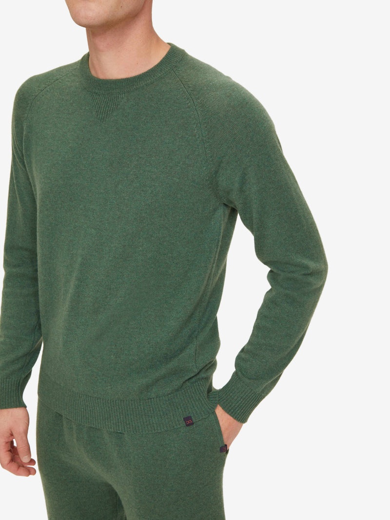 Men's Sweater Finley Cashmere Green - 4