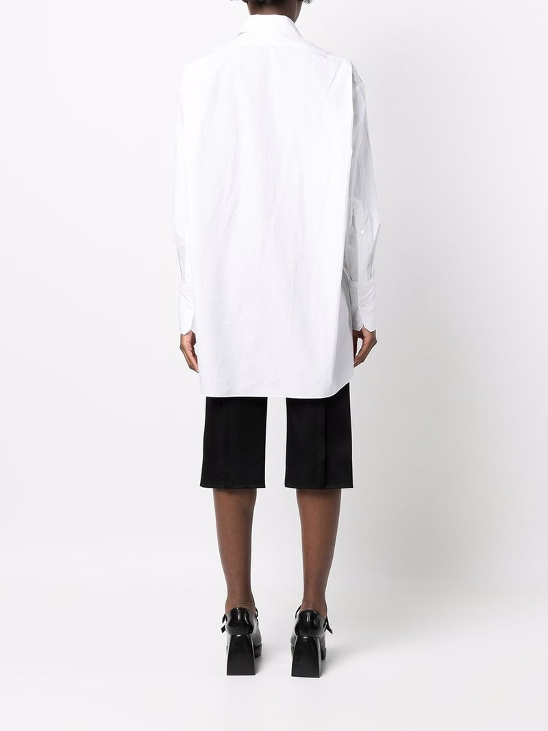 logo-print long-sleeved shirt 4