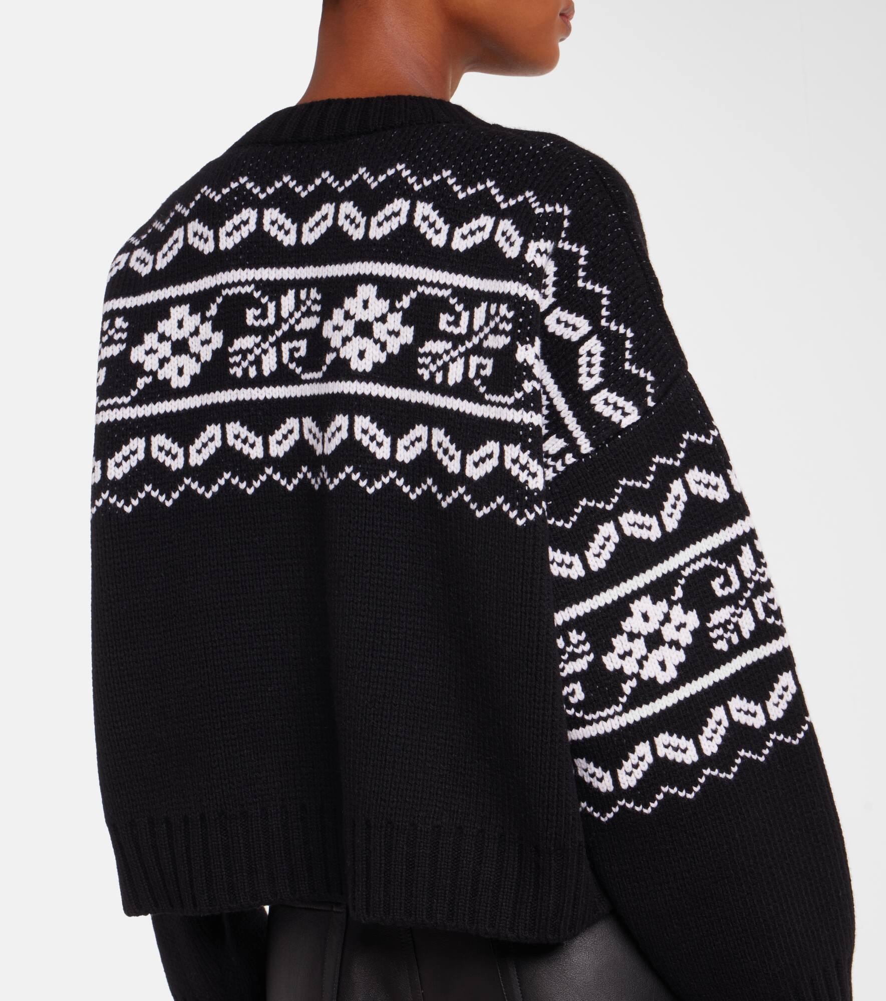 Fair Isle wool sweater - 5
