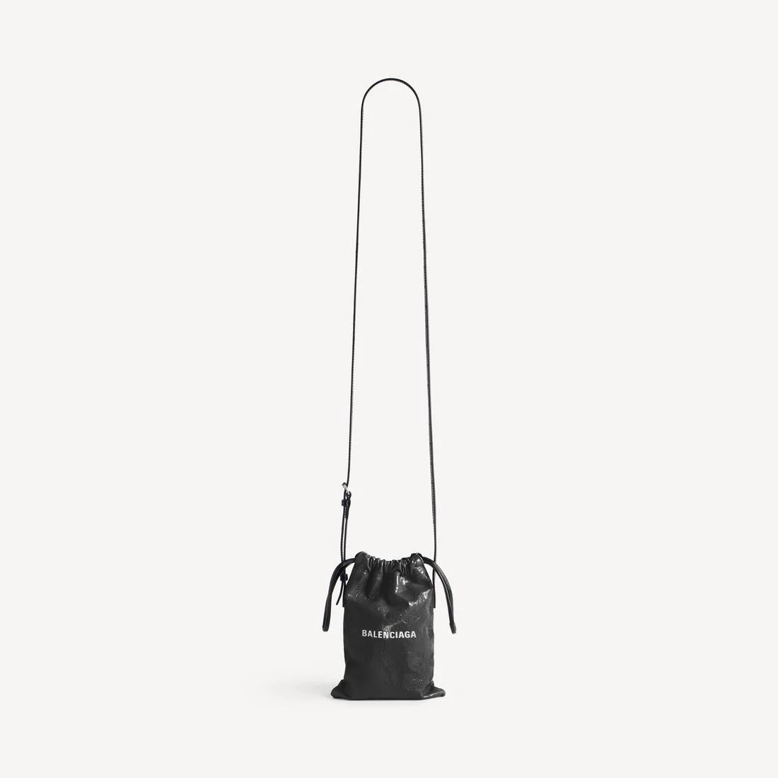 Men's Shopper Phone Holder in Black - 1