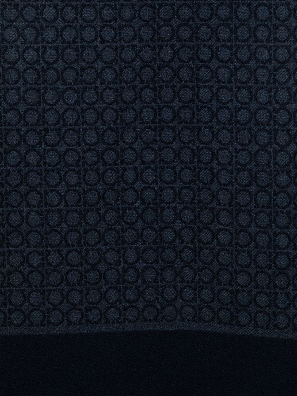 Gancio monogram scarf - 2