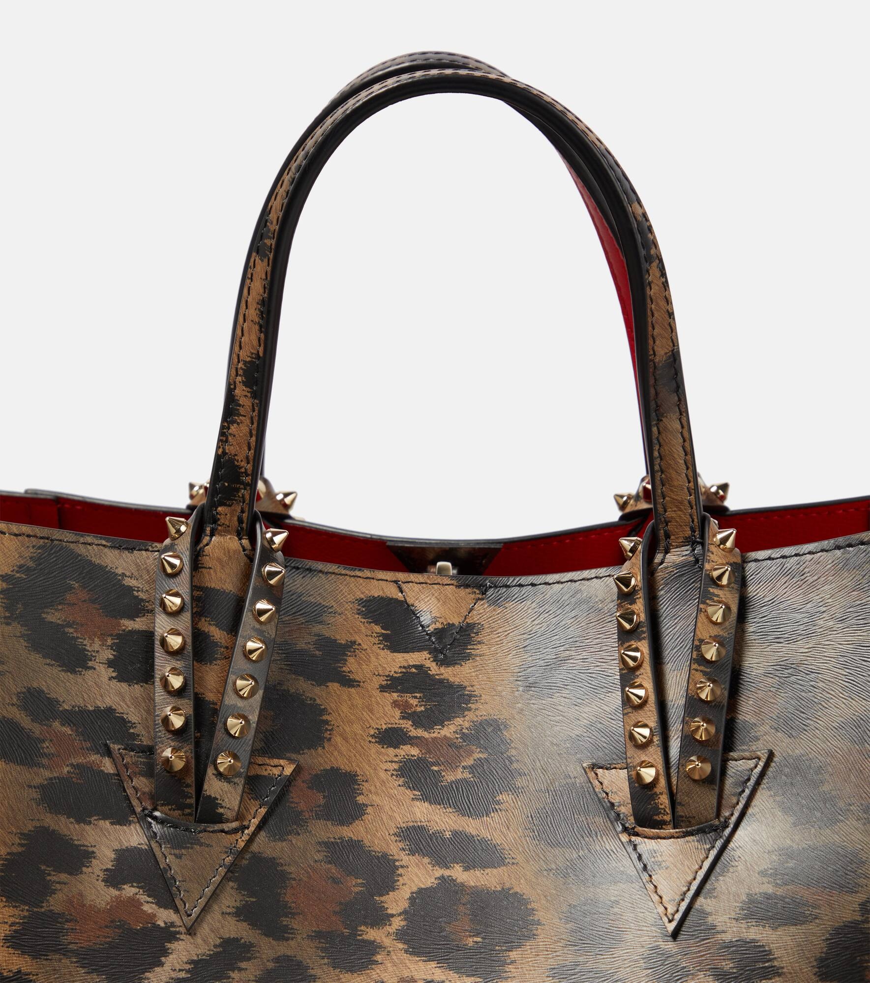 Cabachic Small leopard-print tote bag - 6