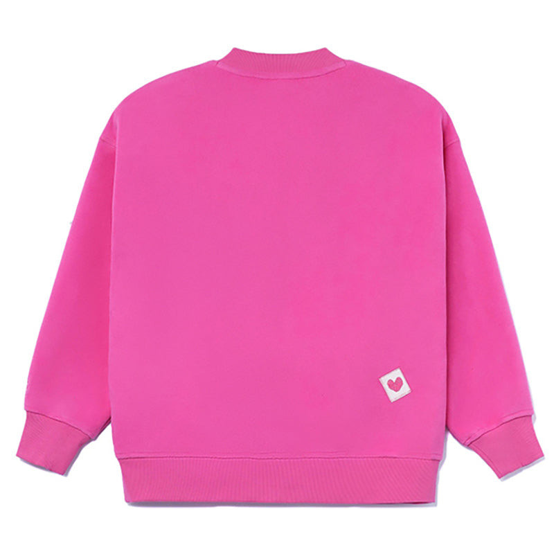 Li-Ning (WMNS) Li-Ning x Disney Toy Story Lotso Graphic Sweatshirt 'Pink' AWDR758-1 outlook