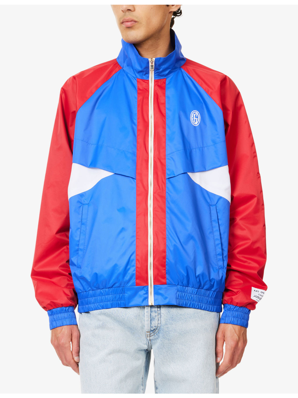 Jude Contrasting-Panel Shell Jacket - 3
