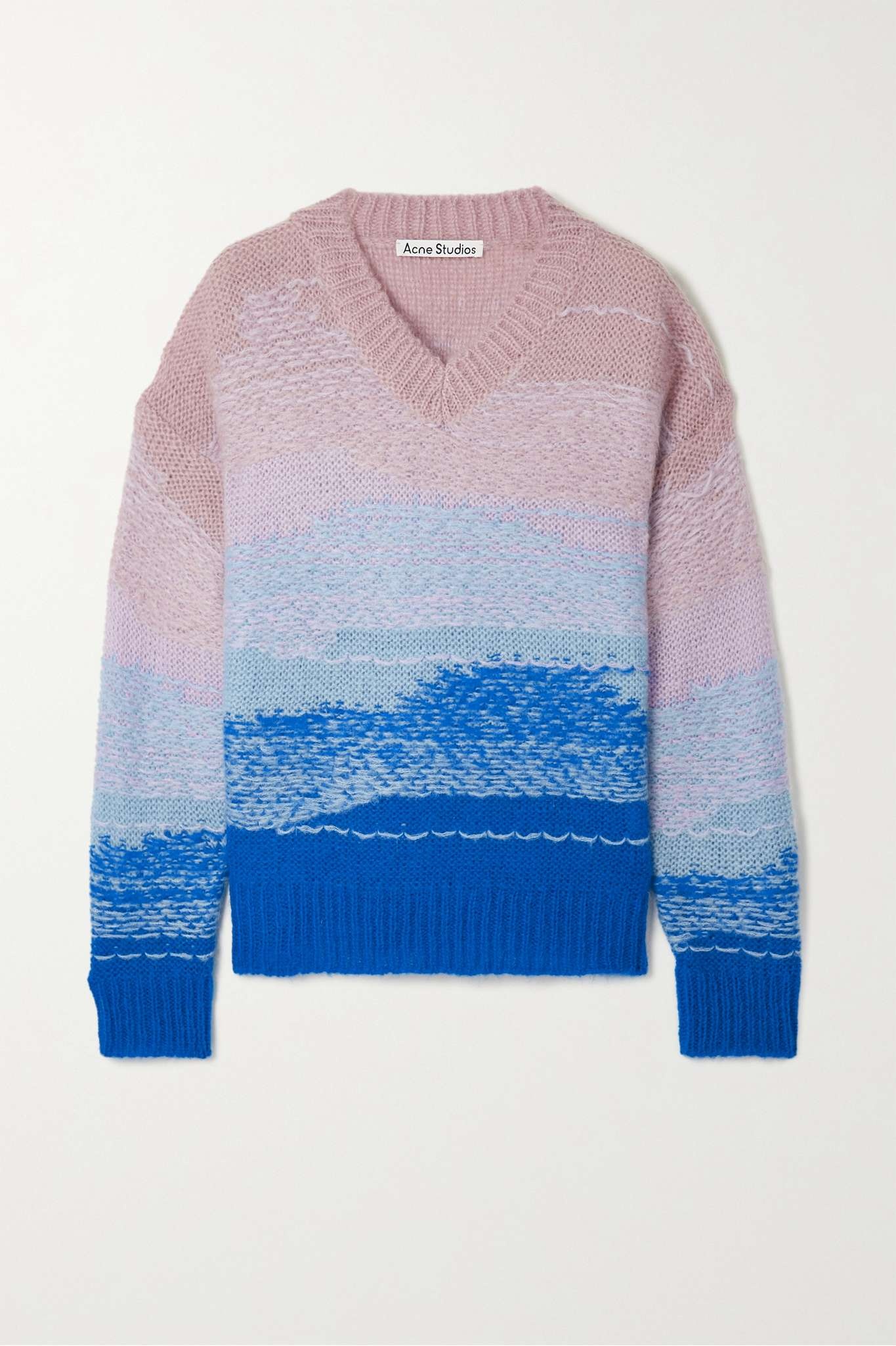 Ombré knitted sweater - 1