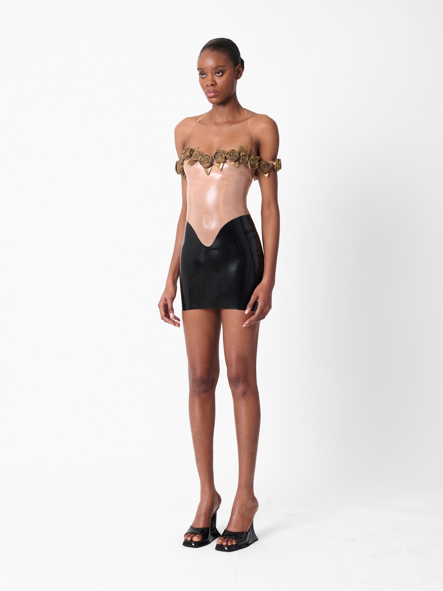 FANTASY LATEX DRESS - 4