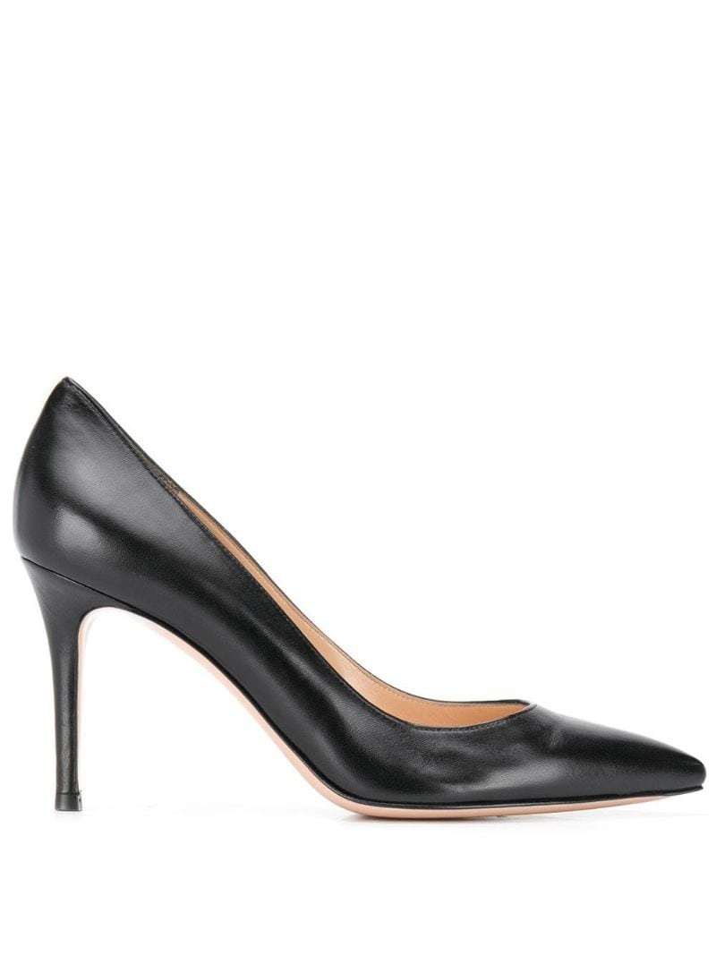 Gianvito 85mm leather pumps - 1