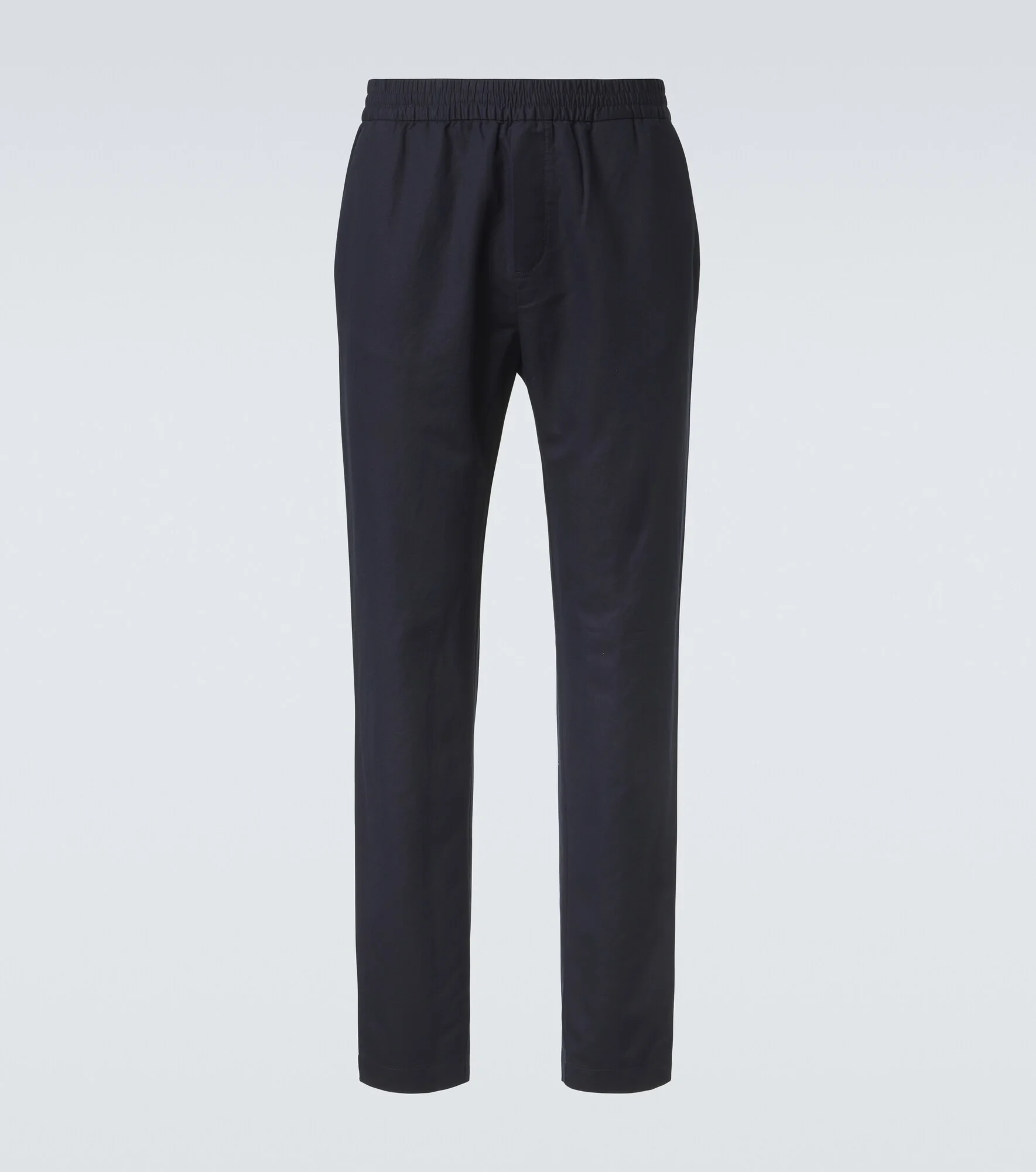 Cotton straight pants - 1