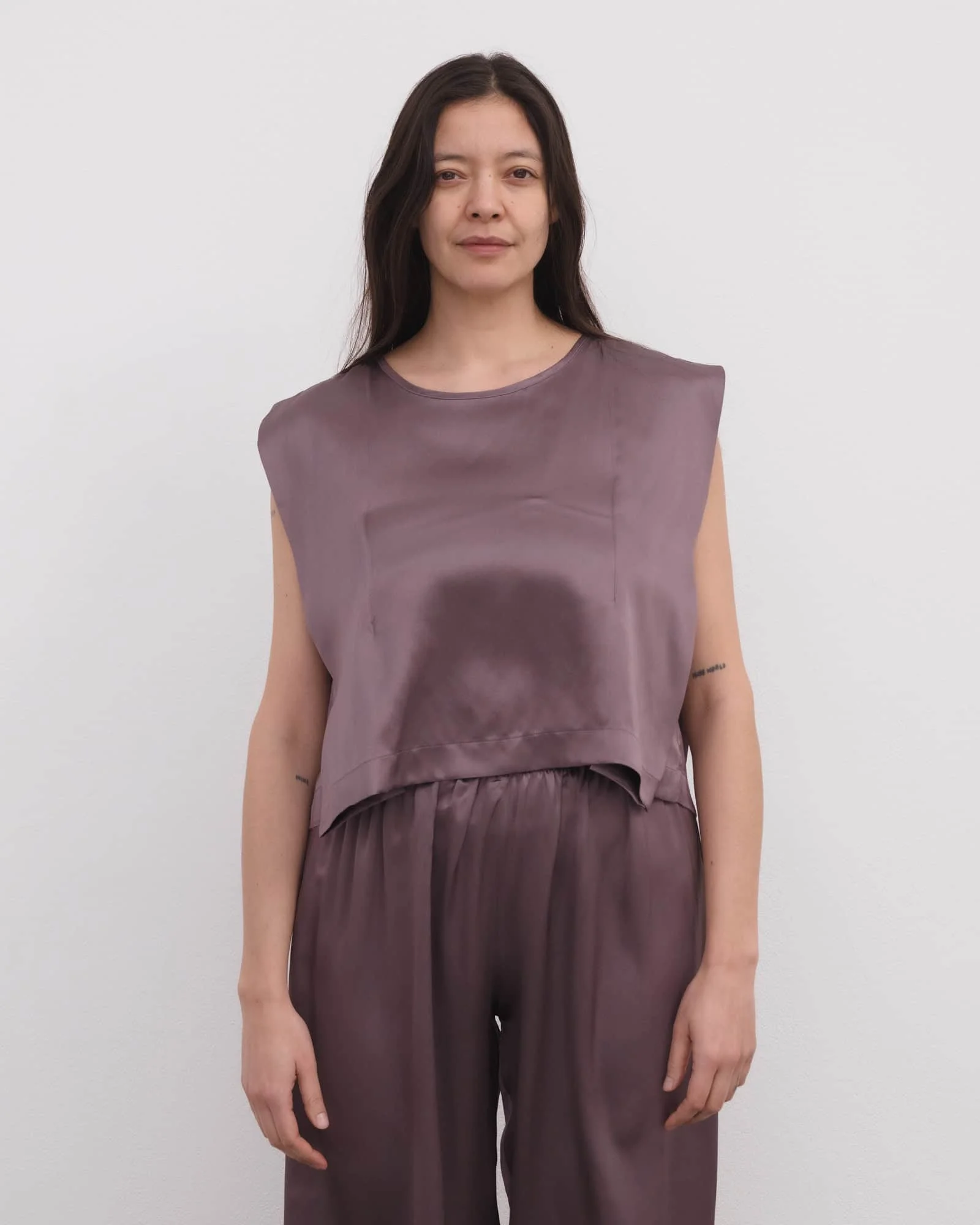 Mason top - Silk Satin - 1