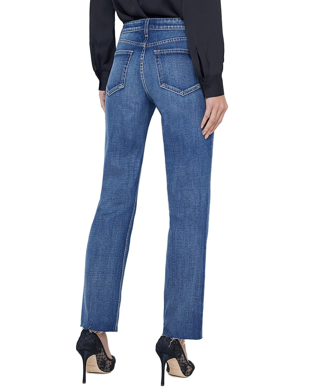 L'AGENCE Milana Low-Rise Stovepipe Jean - 2