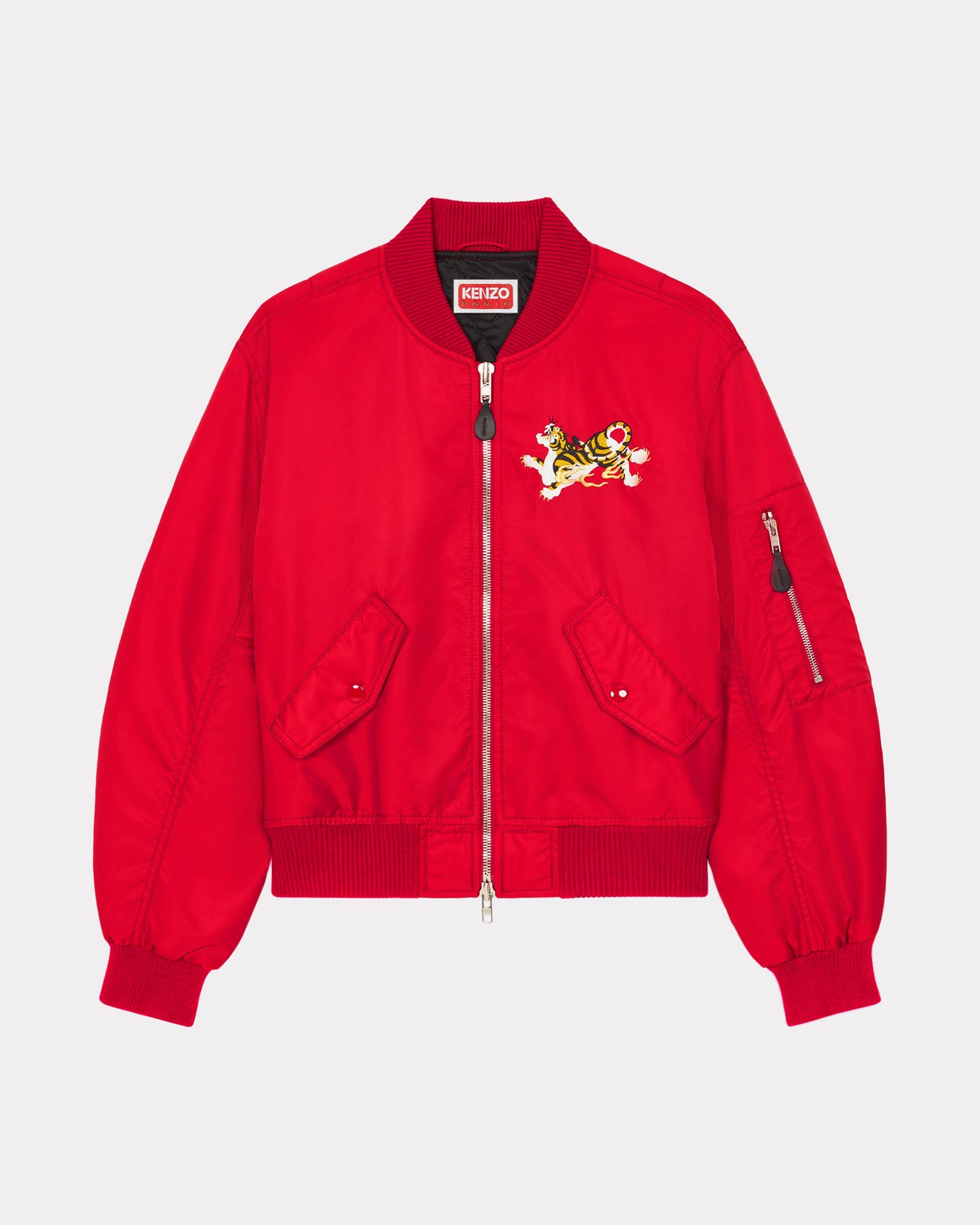 'Year of the Dragon' embroidered bomber jacket - 1