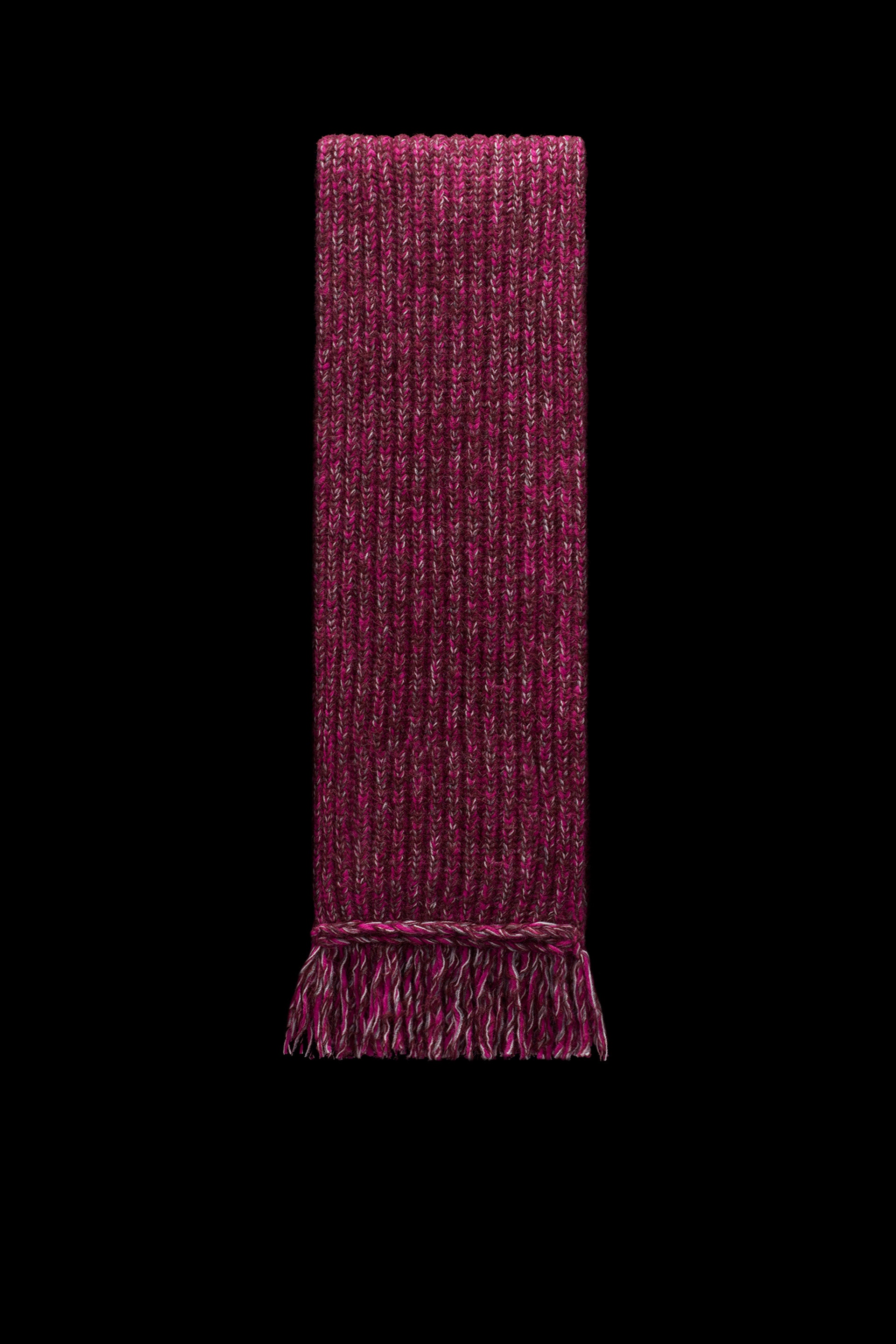 English Rib-Knit Logo Scarf - 4
