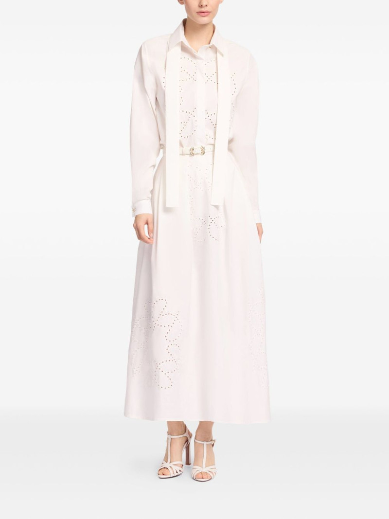 ELIE SAAB monogram-embroidered shirt outlook